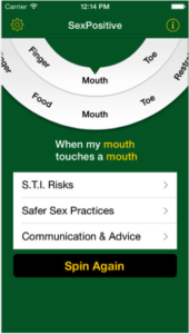 Sex Positive app screenshot